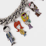 Bracelet Miss Marc City Charm - Marc Jacobs - Métal - Argenté