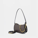 Sac Porté Épaule Signature Waverly - Coach - Cuir - Noir