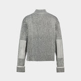 Knitwear Sapa Knit W Zip Cardigan - RAINS - Synthétique - Gris