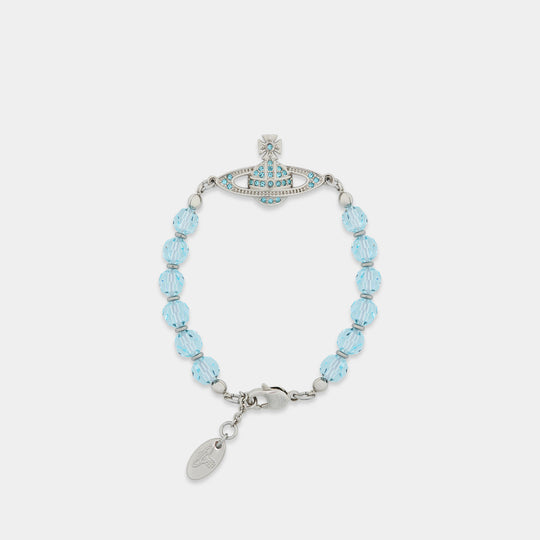 Bracelet Messaline - Vivienne Westwood - Métal - Bleu