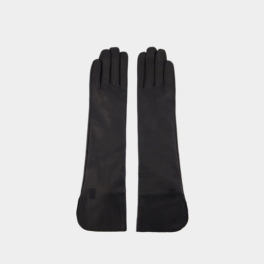 Gants Gemilo - By Malene Birger - Cuir - Noir