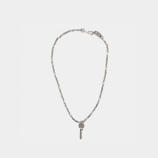 Collier Neverlost - Balenciaga - Métal - Argenté