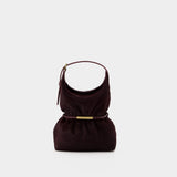 Sac À Main Sphynx Mini - Balmain - Cuir - Bordeaux