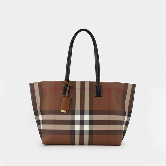 Cabas Medium Soft Gc9 - Burberry - Synthétique - Marron