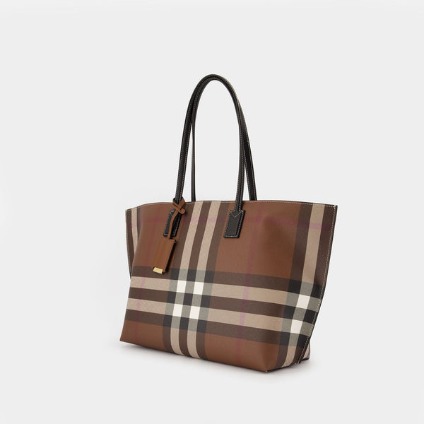 Cabas Medium Soft Gc9 - Burberry - Synthétique - Marron