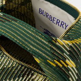 Sac À Main Mini Peg  - Burberry - Nylon - Vert