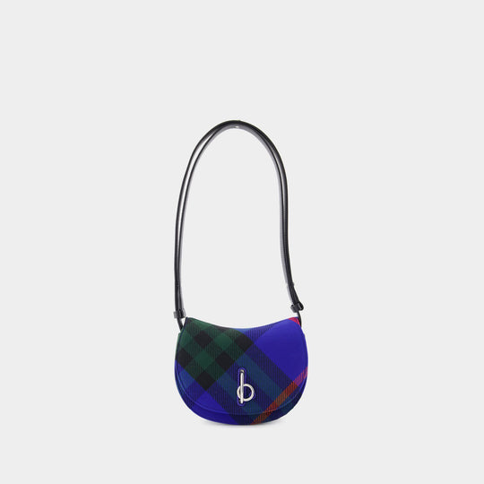 Sac À Bandoulière Rocking Horse - Burberry - Synthétique - Bleu