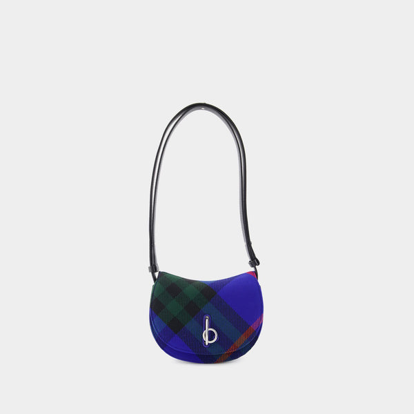 Sac À Bandoulière Rocking Horse - Burberry - Synthétique - Bleu