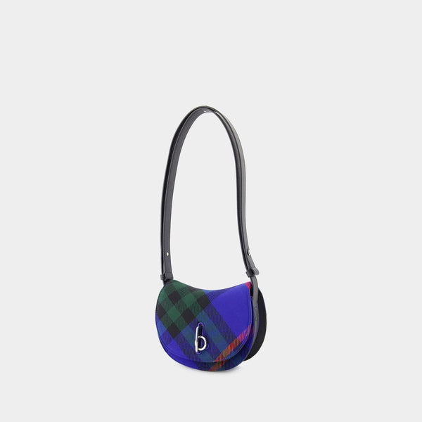 Sac À Bandoulière Rocking Horse - Burberry - Synthétique - Bleu