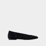 Ballerines - Burberry - Cuir - Noir