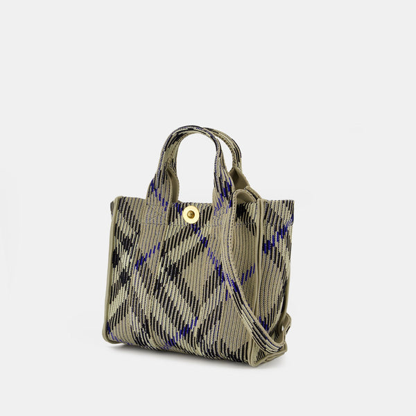 Cabas Mini Knit - Burberry - Nylon - Neutre