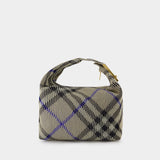 Sac Porté Épaule Medium Peg - Burberry - Nylon - Multi