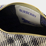 Sac Porté Épaule Medium Peg - Burberry - Nylon - Multi