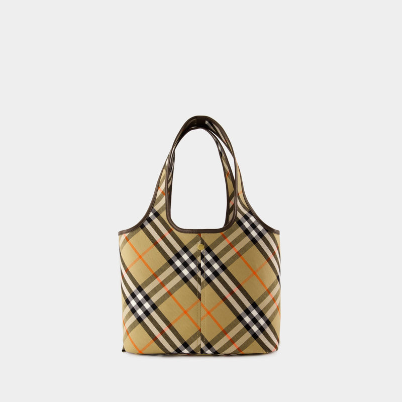 Cabas Check - Burberry - Coton - Beige