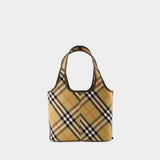 Cabas Check - Burberry - Coton - Beige