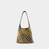 Sac Porté Épaule Small - Burberry - Coton - Beige