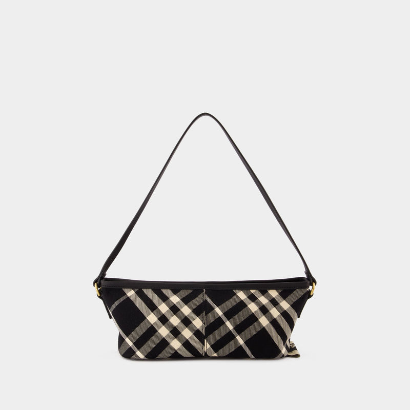 Sac À Main Simple Baguette - Burberry - Coton - Noir