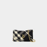 Wallet On Chain Rocking Horse - Burberry - Synthétique - Noir