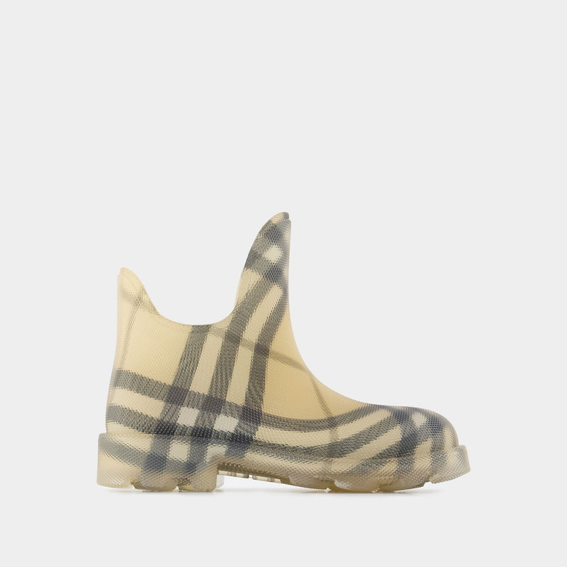 Bottines Marsh Low - Burberry - Synthétique - Beige