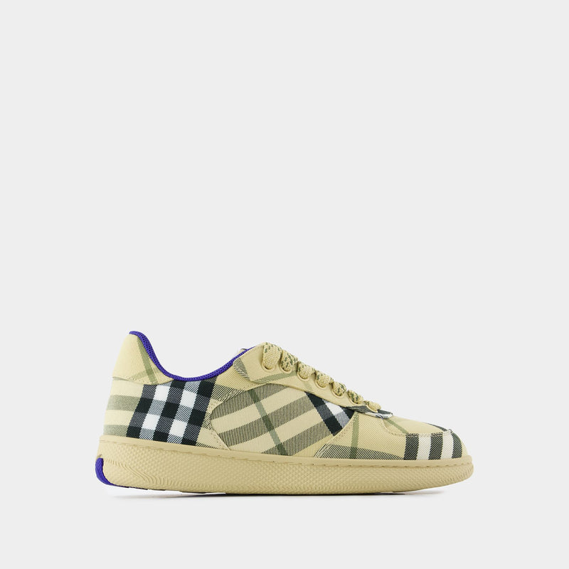 Sneakers Terrace - Burberry - Synthétique - Beige