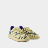 Sneakers Terrace - Burberry - Synthétique - Beige