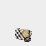 Sac À Bandoulière Snip Small - Burberry - Synthétique - Beige