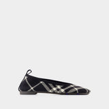 Ballerines Knit Baby 05 - Burberry - Nylon - Noir