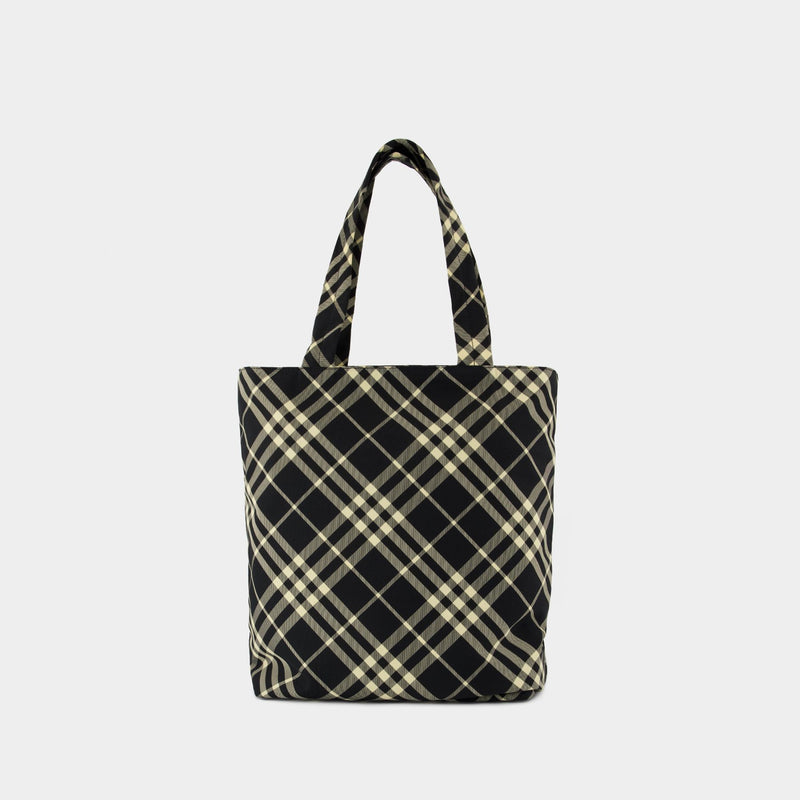 Cabas Classique - Burberry - Synthétique - Noir