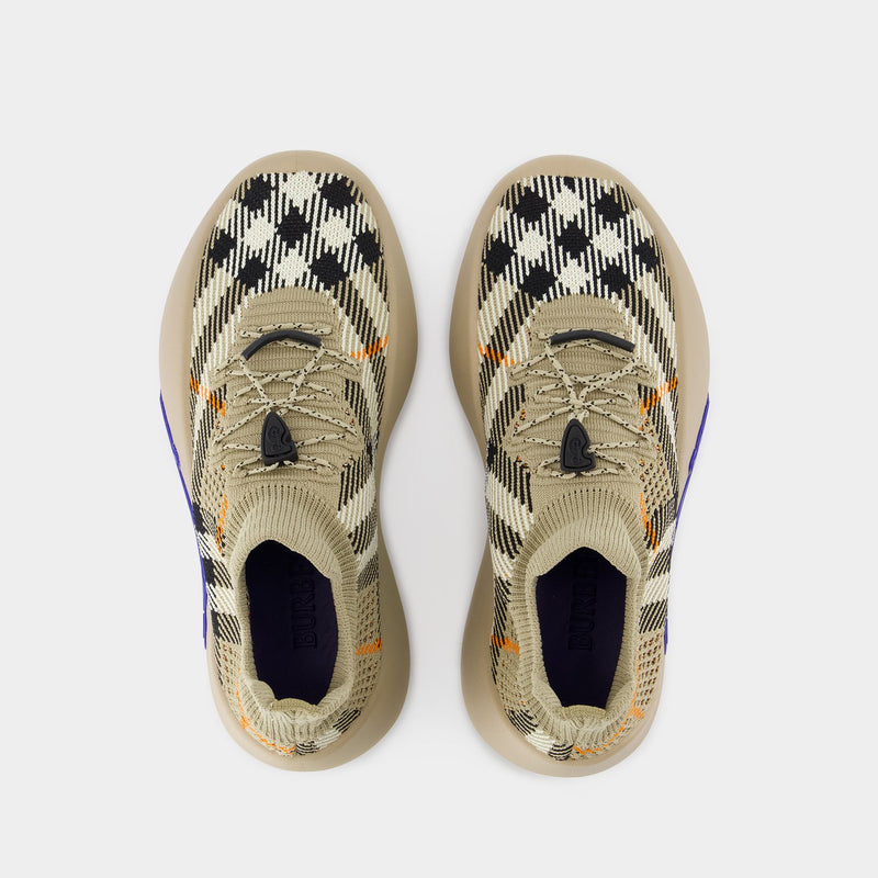 Sneakers Neptune - Burberry - Nylon - Beige