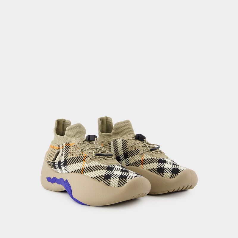 Sneakers Neptune - Burberry - Nylon - Beige