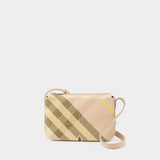 Sac À Bandoulière Snip Small - Burberry - Synthétique - Rose