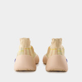 Sneakers Neptune - Burberry - Synthétique - Rose