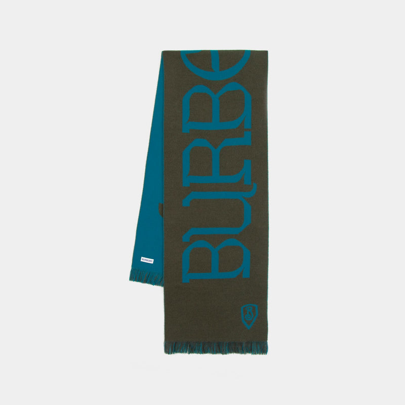 Écharpe Heraldry - Burberry - Laine - Vert