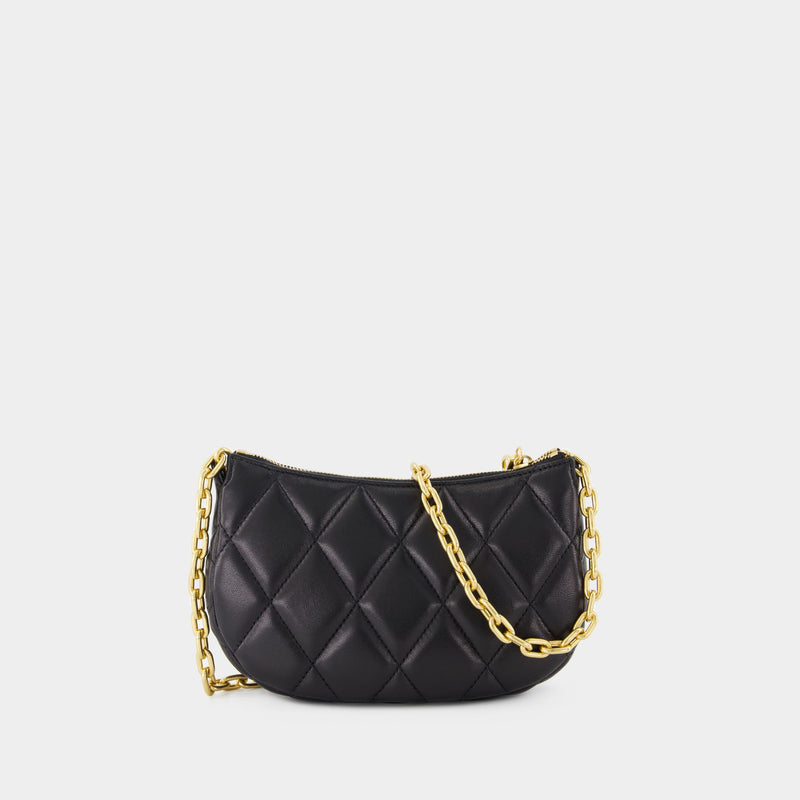 Pochette Rocking - Burberry - Cuir - Noir