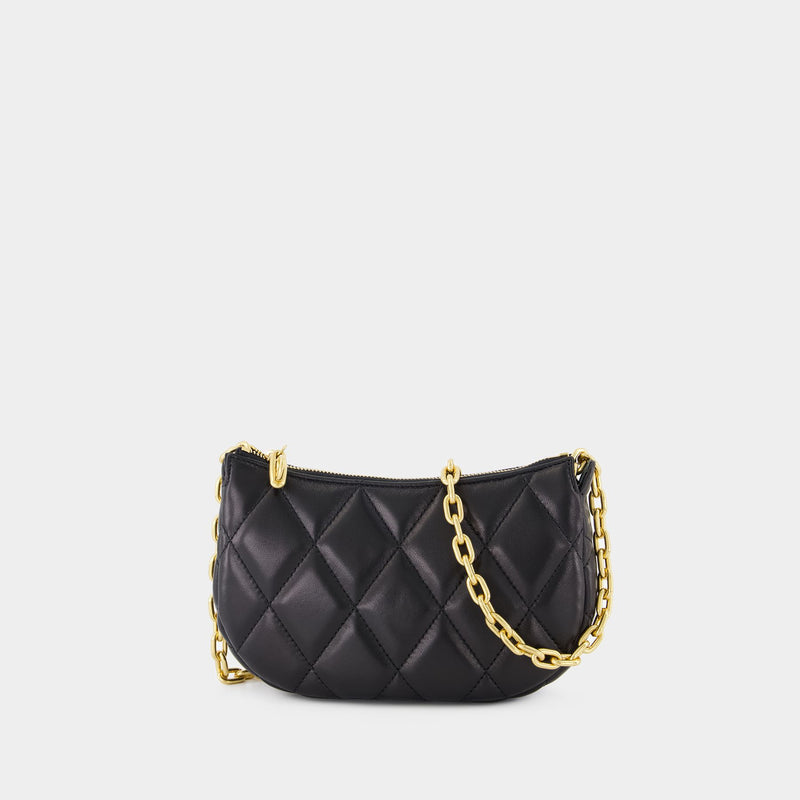 Pochette Rocking - Burberry - Cuir - Noir