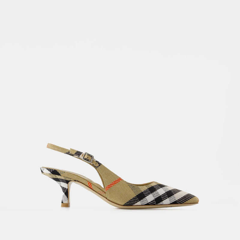 Sandales Lf Birdie 55 - Burberry - Synthétique - Beige