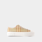 Sneakers Lf Jack Low - Burberry - Synthétique - Beige