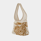 Cabas Small 658 - Burberry - Coton - Blanc