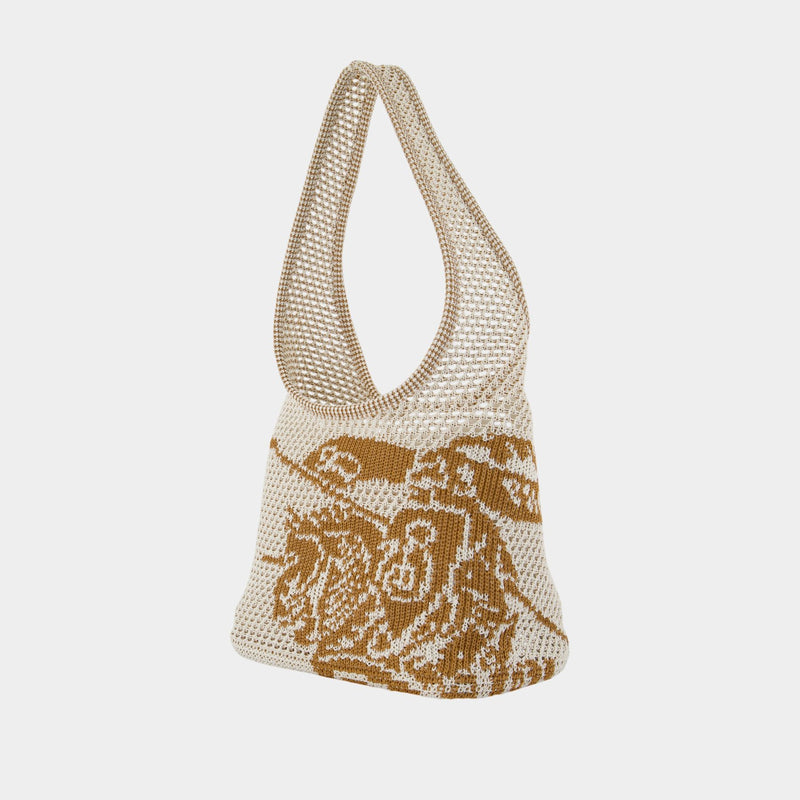 Cabas Small 658 - Burberry - Coton - Blanc