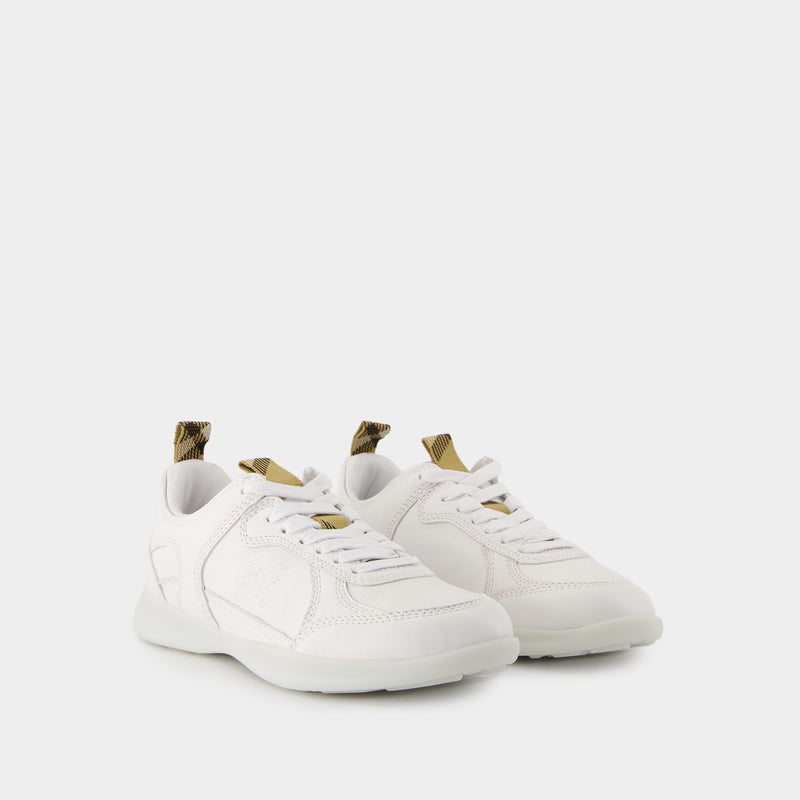 Sneakers Lf Blade - Burberry - Cuir - Blanc