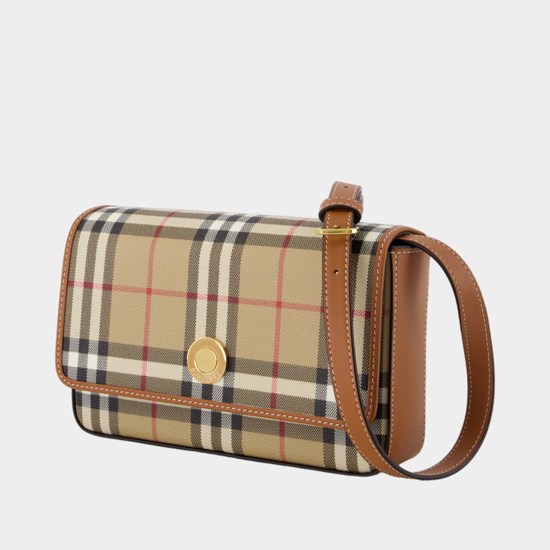Sac À Main Hampshire - Burberry - Cuir Synthétique - Beige