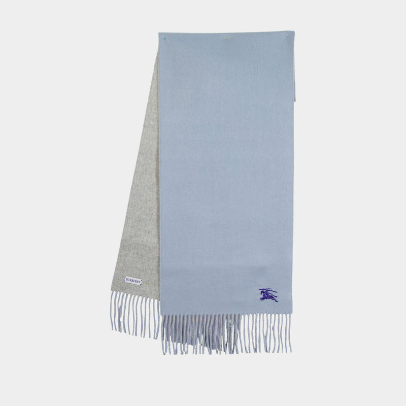 Écharpe Knight Solid - Burberry - Laine - Bleu