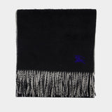 Écharpe Knight Solid - Burberry - Laine - Noir