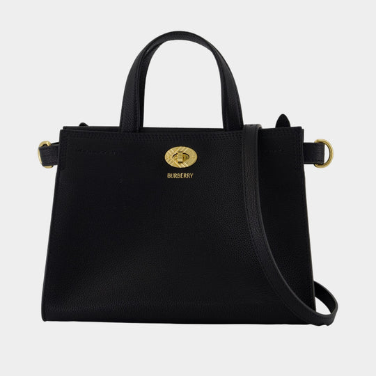 Sac À Main Ll Mini Cotswolds - Burberry - Cuir - Noir