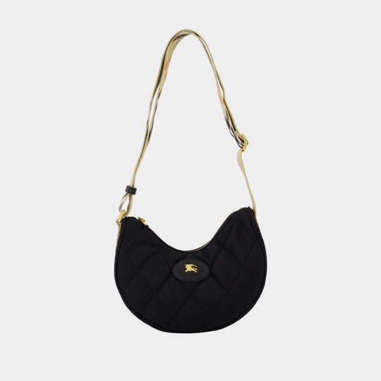 Sac À Bandoulière Ll Horseshoe - Burberry - Nylon - Noir