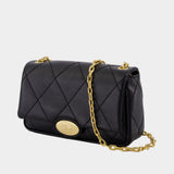 Sac Porté Épaule Strand - Burberry - Cuir - Noir