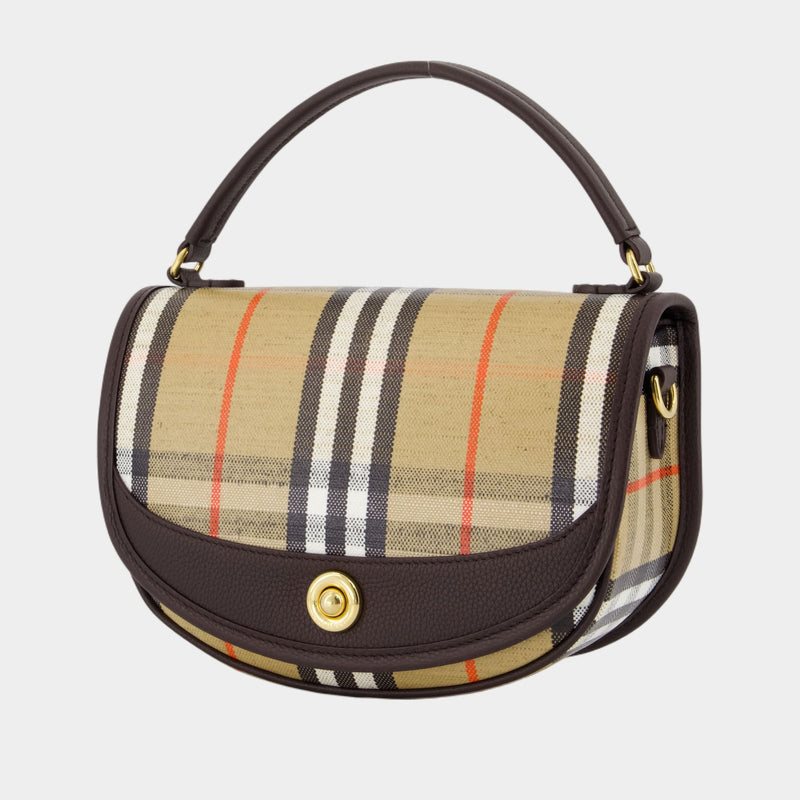 Sac À Main Ll Highlands - Burberry - Coton - Beige