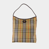 Sac Porté Épaule Ll Highlands - Burberry - Coton - Beige