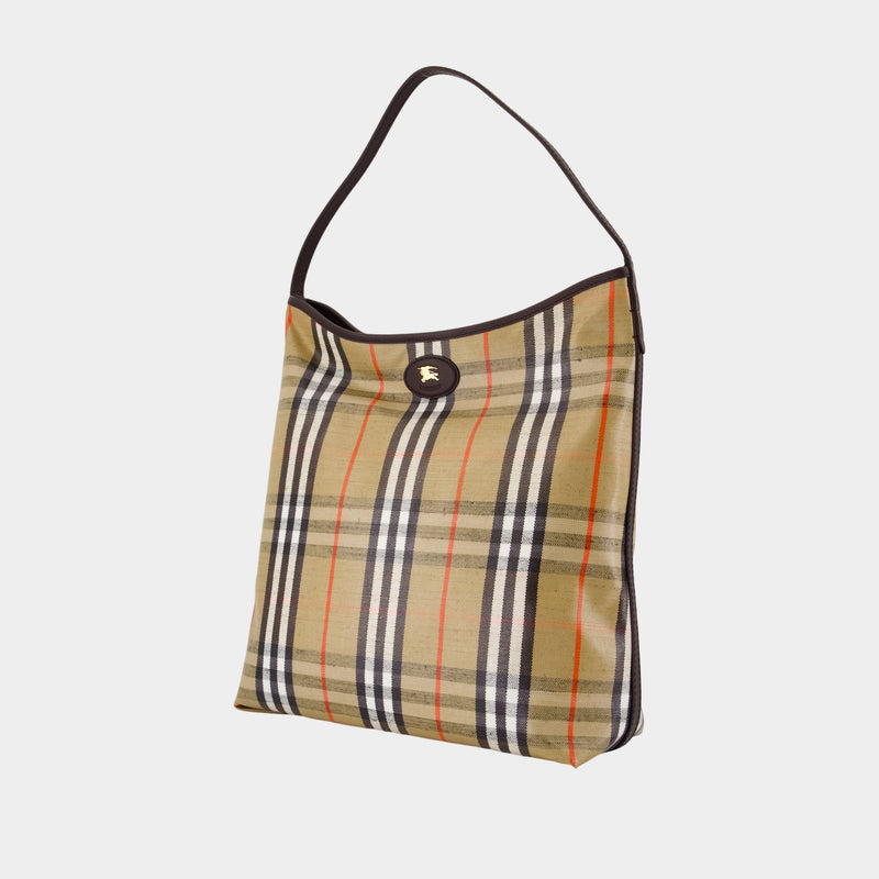 Sac Porté Épaule Ll Highlands - Burberry - Coton - Beige