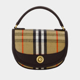 Sac À Main Highlands Mini - Burberry - Coton - Beige